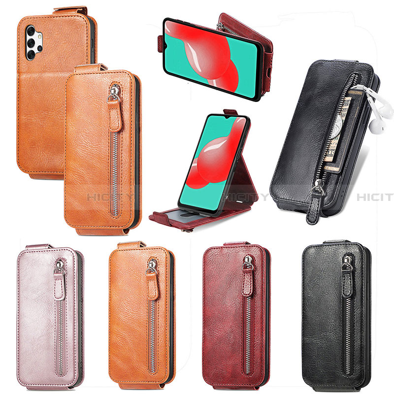 Funda de Cuero Flip para Samsung Galaxy A32 4G