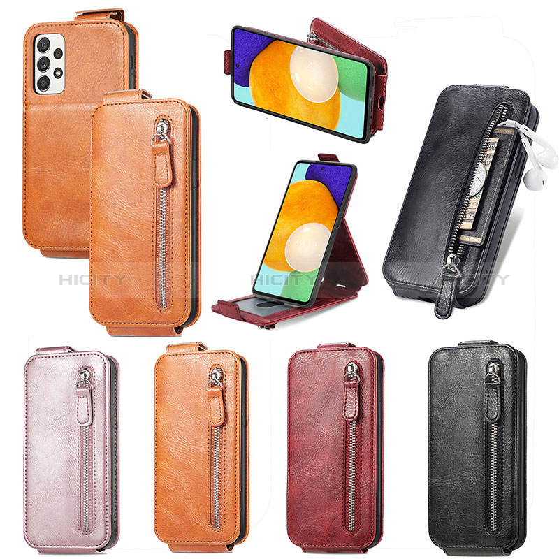 Funda de Cuero Flip para Samsung Galaxy A52s 5G