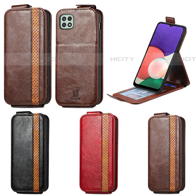 Funda de Cuero Flip para Samsung Galaxy F42 5G