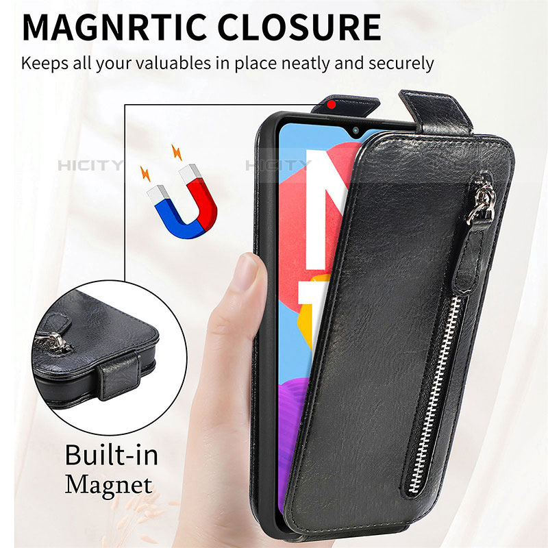 Funda de Cuero Flip para Samsung Galaxy M13 5G