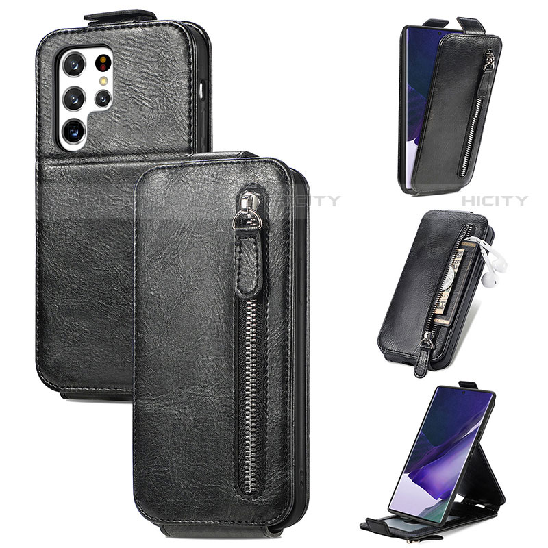 Funda de Cuero Flip para Samsung Galaxy S21 Ultra 5G