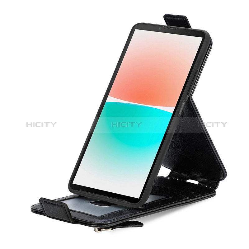 Funda de Cuero Flip para Sony Xperia 10 IV SO-52C