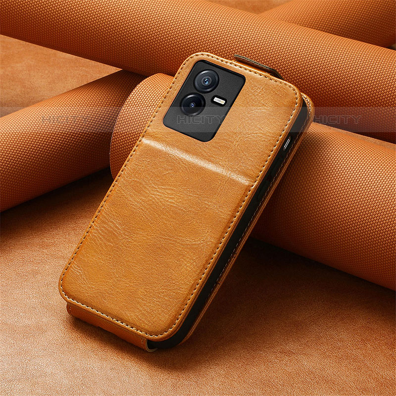 Funda de Cuero Flip para Vivo Y73t