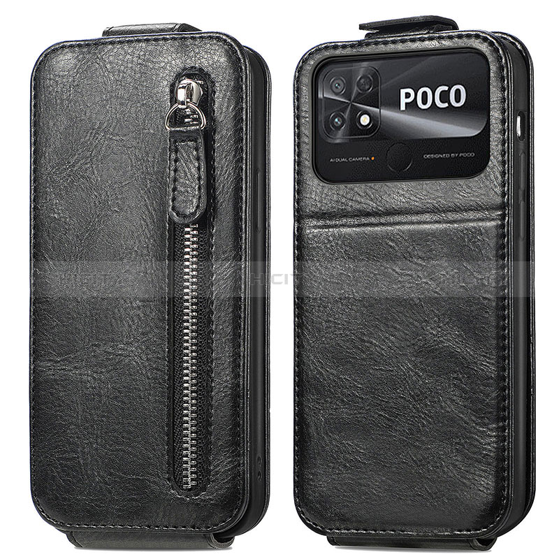 Funda de Cuero Flip para Xiaomi Poco C40