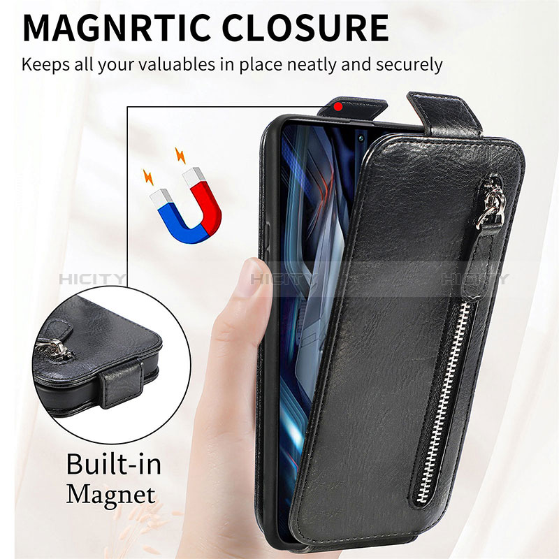 Funda de Cuero Flip para Xiaomi Poco F4 GT 5G