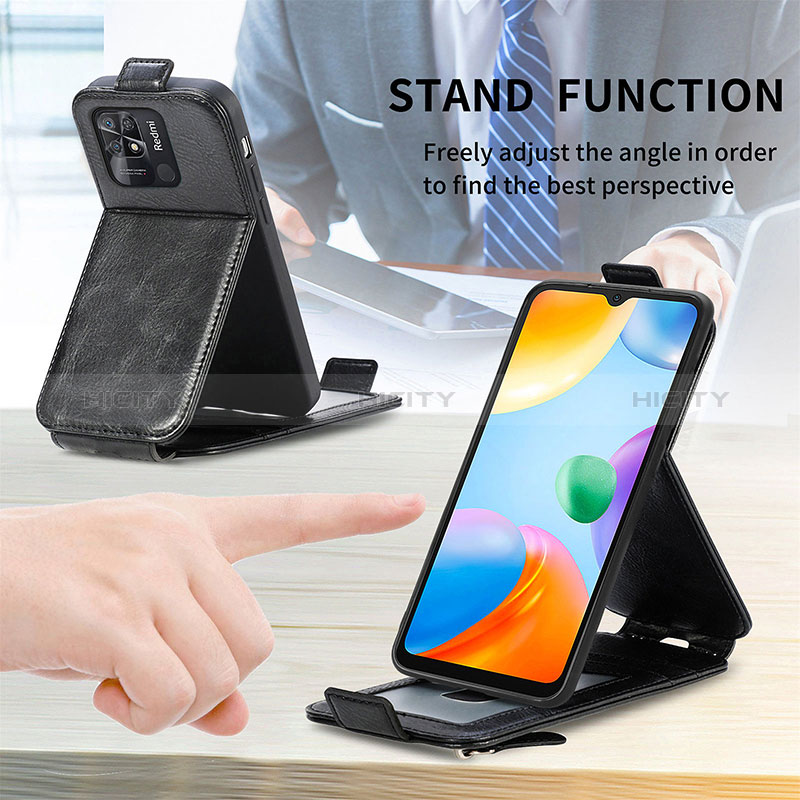 Funda de Cuero Flip para Xiaomi Redmi 10 Power