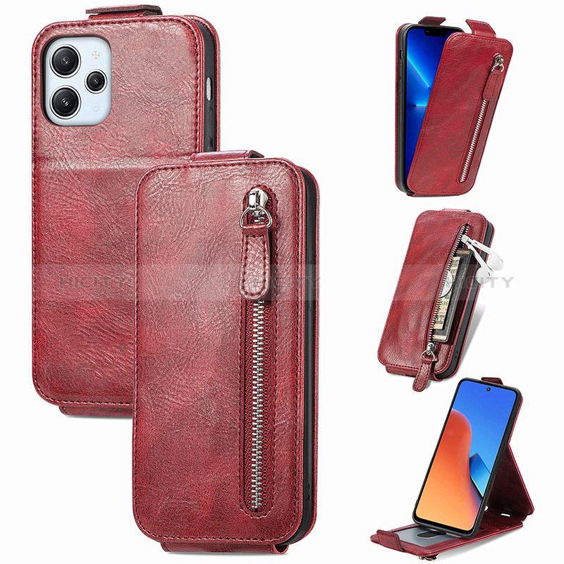 Funda de Cuero Flip para Xiaomi Redmi 12 4G