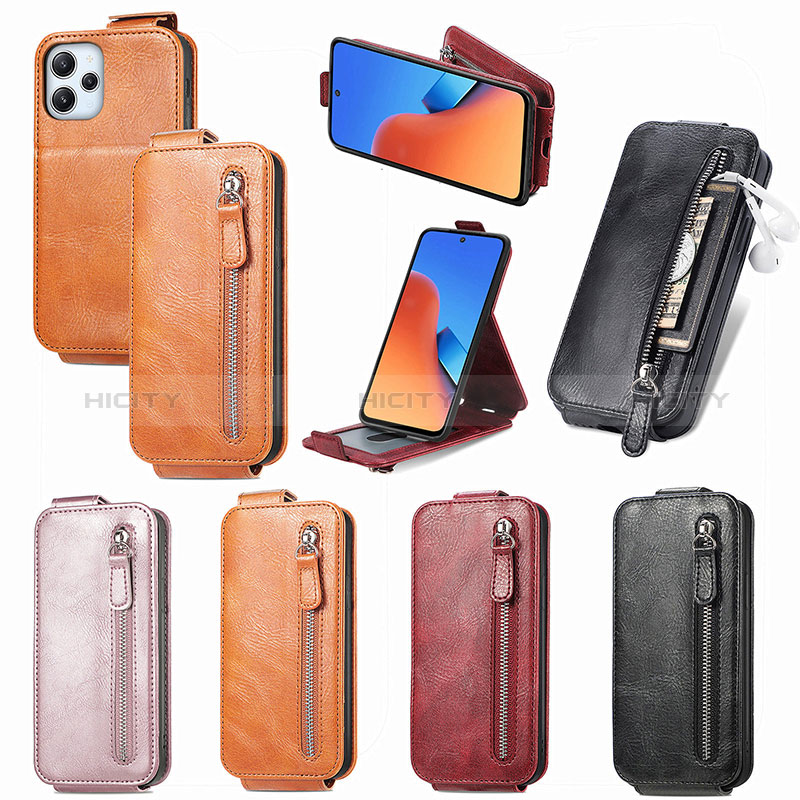 Funda de Cuero Flip para Xiaomi Redmi 12 4G