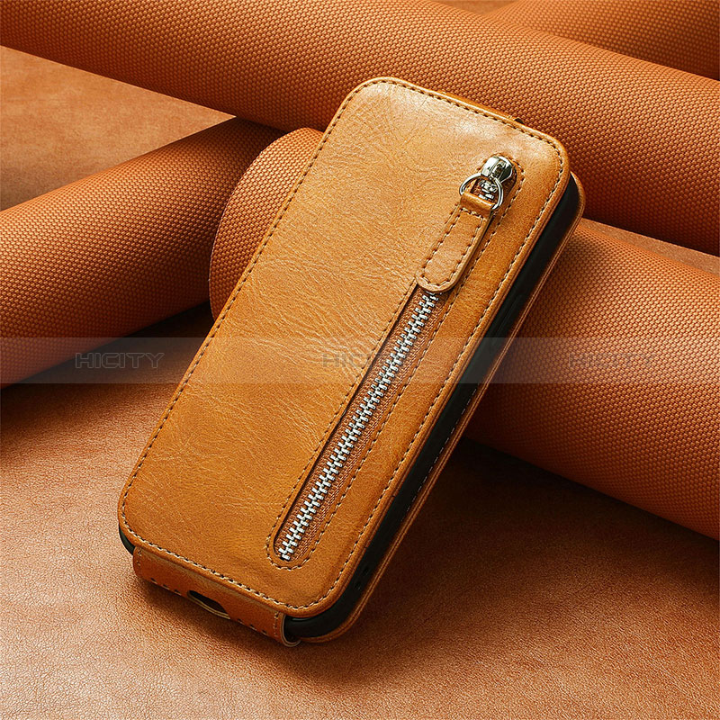 Funda de Cuero Flip para Xiaomi Redmi Note 10 Pro 4G Marron