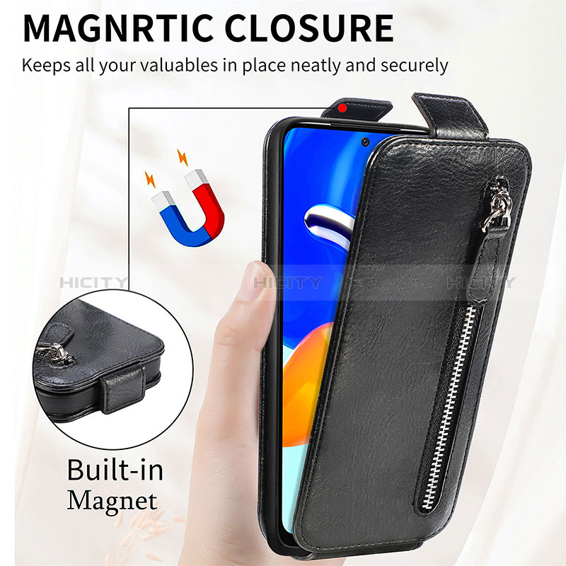 Funda de Cuero Flip para Xiaomi Redmi Note 11S 4G