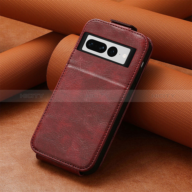 Funda de Cuero Flip S01D para Google Pixel 7 Pro 5G