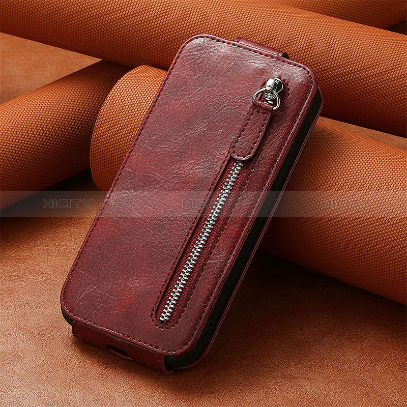 Funda de Cuero Flip S01D para Huawei Honor X7b