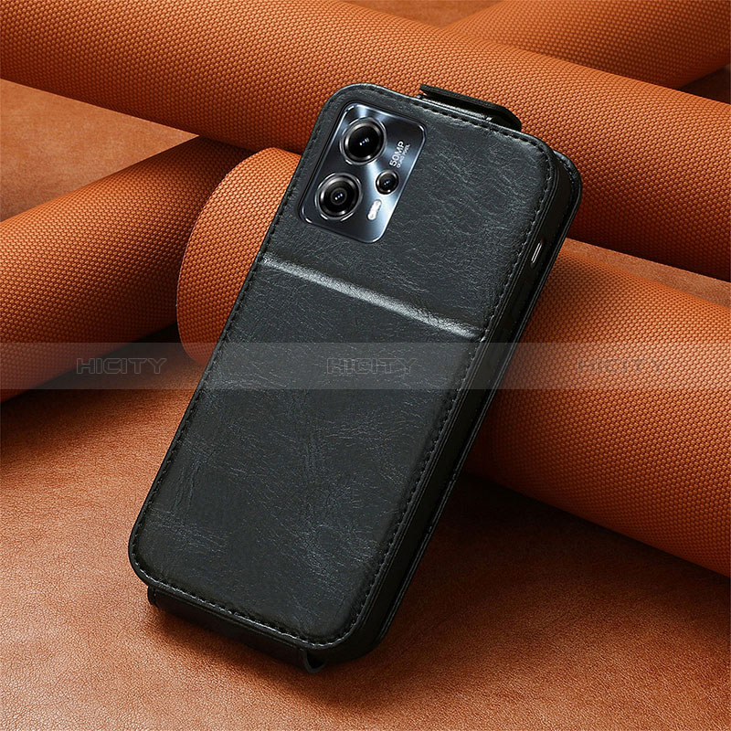 Funda de Cuero Flip S01D para Motorola Moto G23