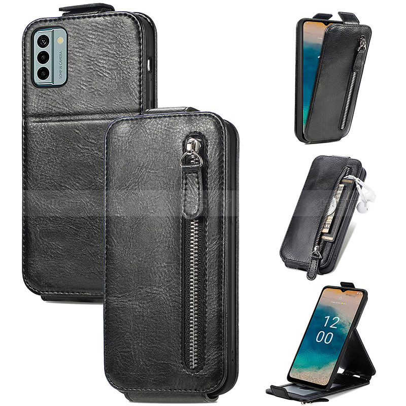 Funda de Cuero Flip S01D para Nokia G22