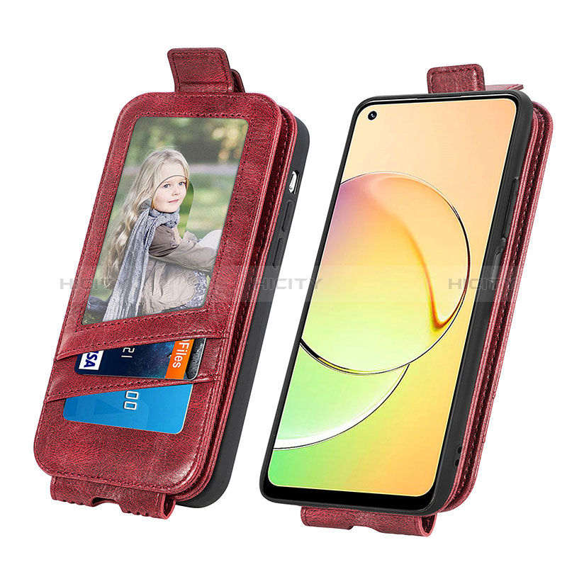 Funda de Cuero Flip S01D para Realme C31