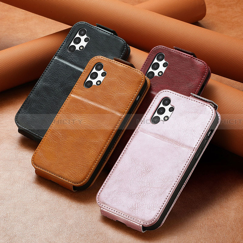 Funda de Cuero Flip S01D para Samsung Galaxy A13 4G