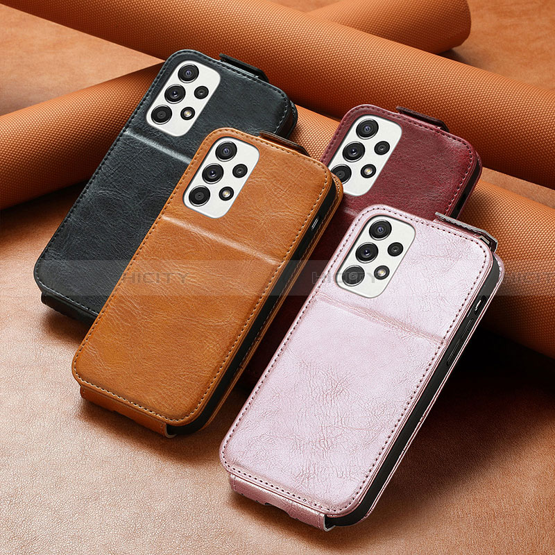 Funda de Cuero Flip S01D para Samsung Galaxy A33 5G