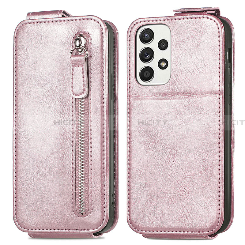 Funda de Cuero Flip S01D para Samsung Galaxy A33 5G