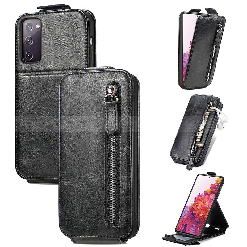 Funda de Cuero Flip S01D para Samsung Galaxy S20 FE 5G