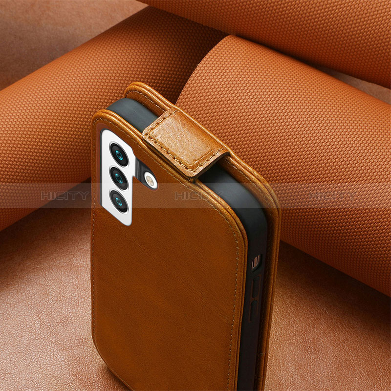 Funda de Cuero Flip S01D para Samsung Galaxy S24 5G