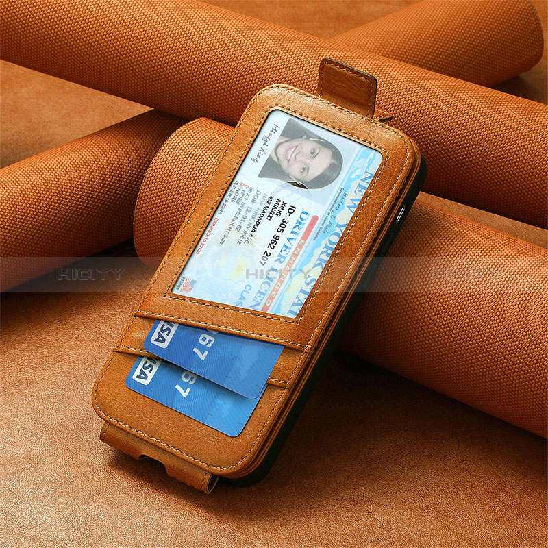 Funda de Cuero Flip S01D para Samsung Galaxy S24 5G