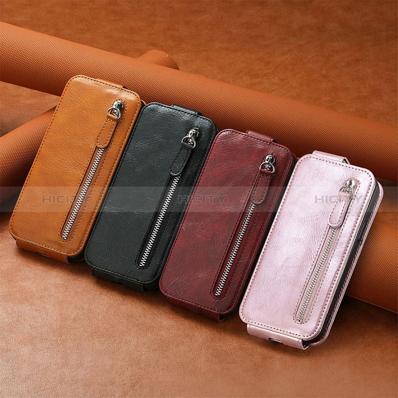 Funda de Cuero Flip S01D para Samsung Galaxy S24 Ultra 5G