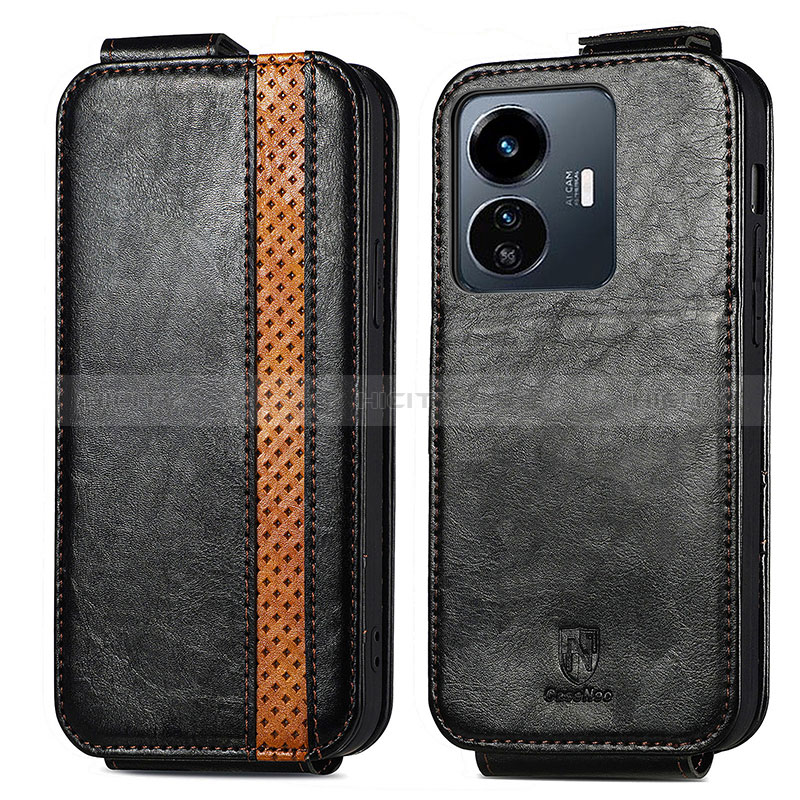 Funda de Cuero Flip S01D para Vivo Y77 5G