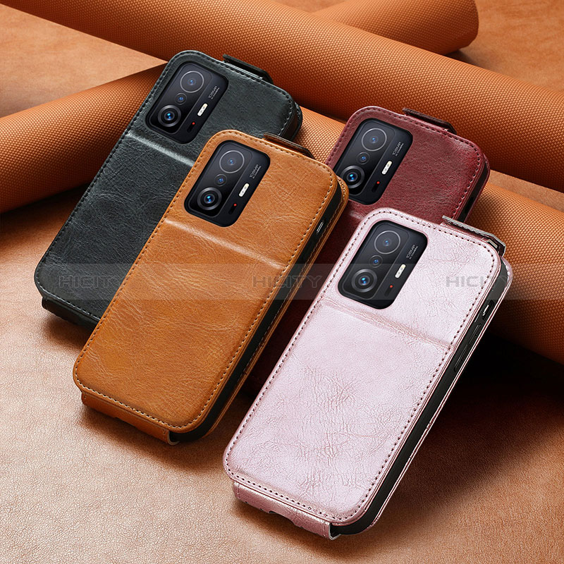 Funda de Cuero Flip S01D para Xiaomi Mi 11T Pro 5G