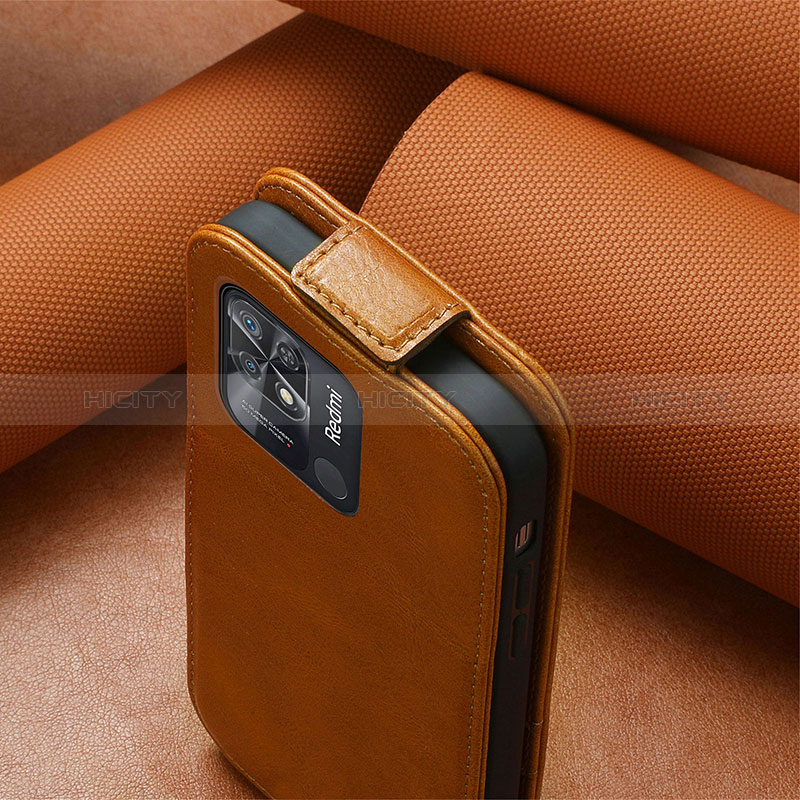 Funda de Cuero Flip S01D para Xiaomi Redmi 10 India