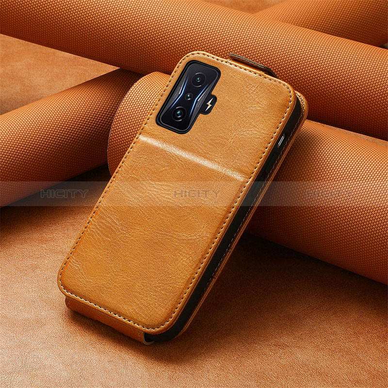 Funda de Cuero Flip S01D para Xiaomi Redmi K50 Gaming 5G