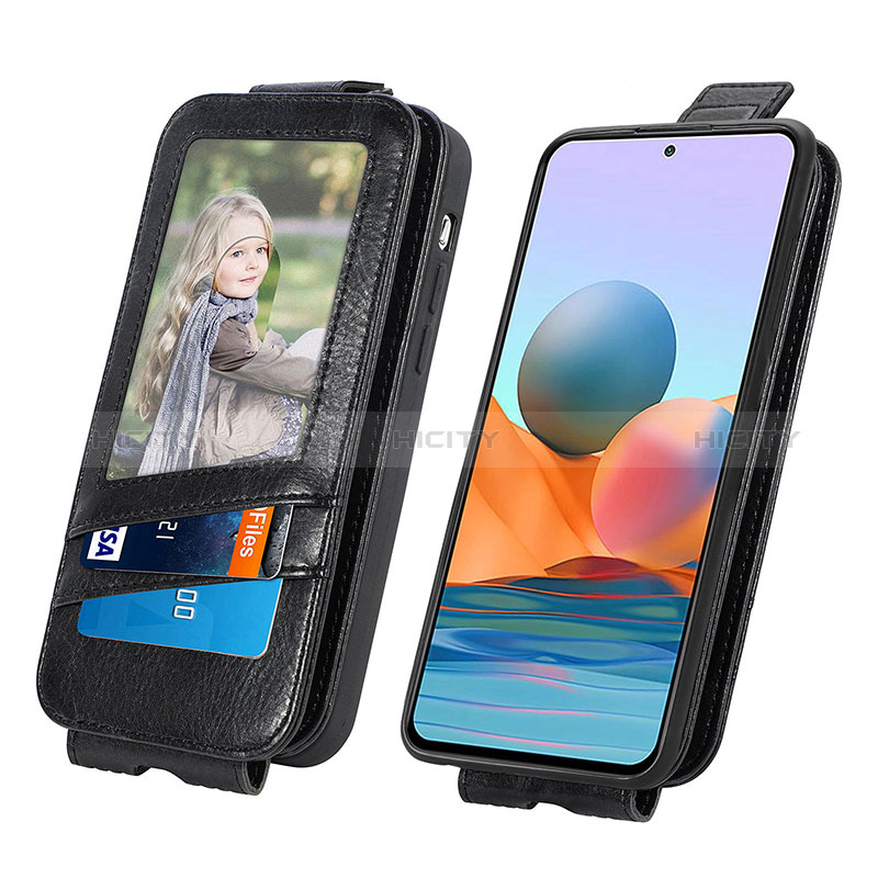 Funda de Cuero Flip S01D para Xiaomi Redmi Note 10 Pro Max