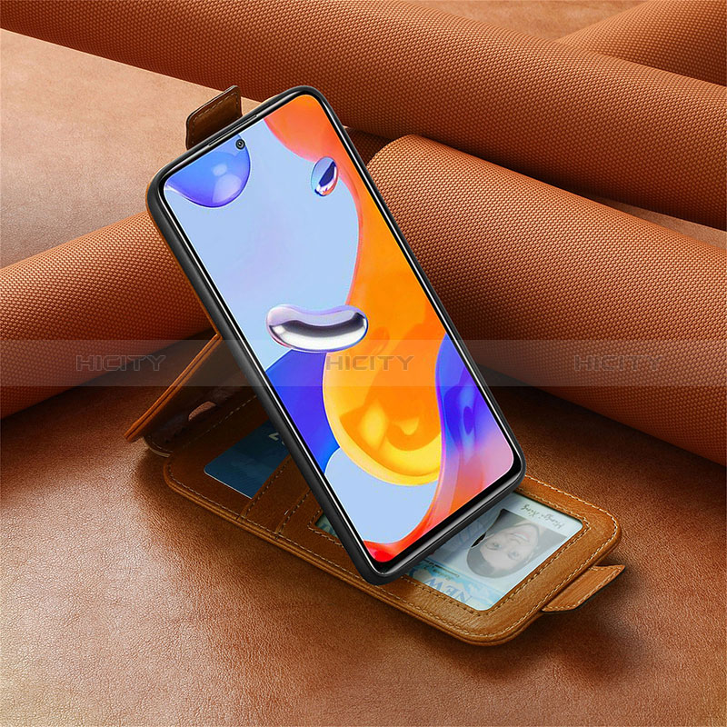 Funda de Cuero Flip S01D para Xiaomi Redmi Note 11 Pro 4G