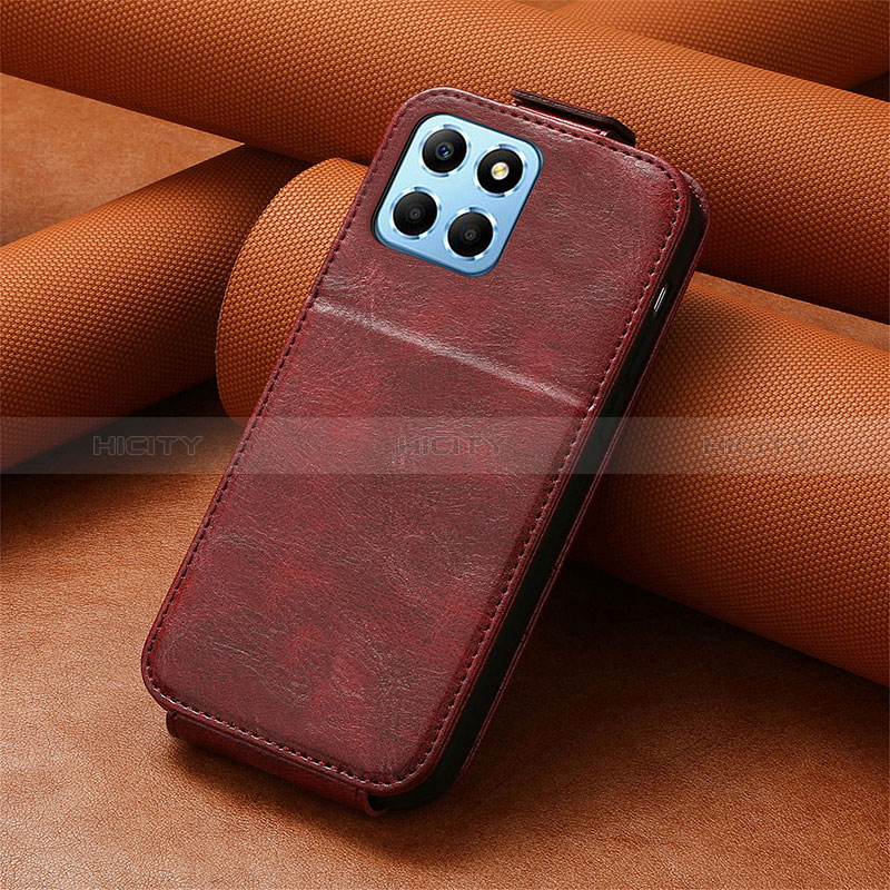 Funda de Cuero Flip S02D para Huawei Honor 70 Lite 5G