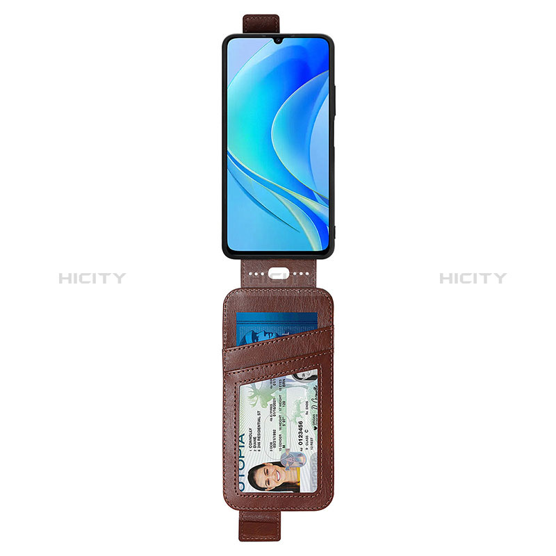 Funda de Cuero Flip S02D para Huawei Nova Y70 Plus