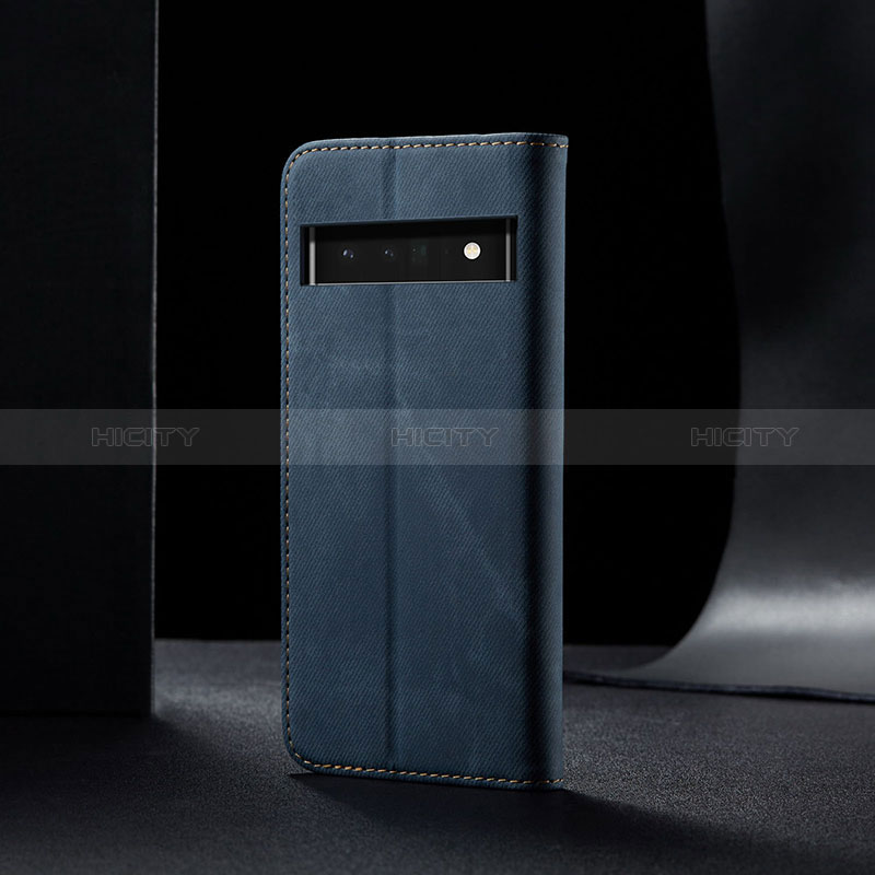 Funda de pano Cartera con Soporte B01S para Google Pixel 6 Pro 5G