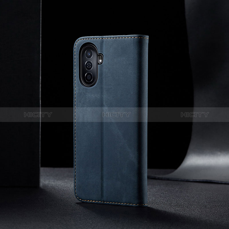 Funda de pano Cartera con Soporte B01S para Huawei Enjoy 50