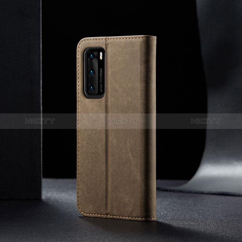 Funda de pano Cartera con Soporte B01S para Huawei P40