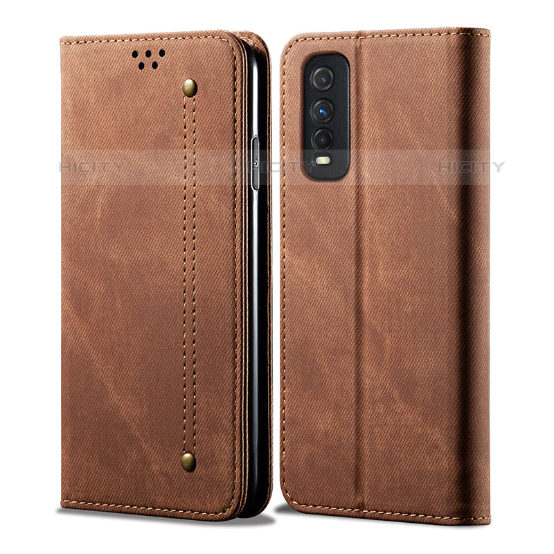 Funda de pano Cartera con Soporte B01S para Vivo iQOO U1