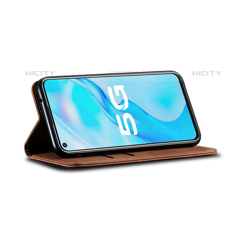 Funda de pano Cartera con Soporte B01S para Vivo iQOO U1