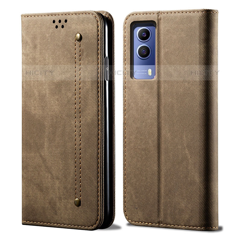 Funda de pano Cartera con Soporte B01S para Vivo iQOO Z5x 5G