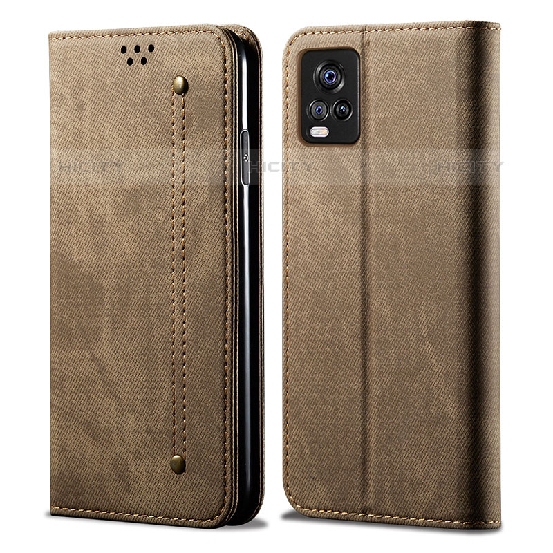 Funda de pano Cartera con Soporte B01S para Vivo V20 (2021)