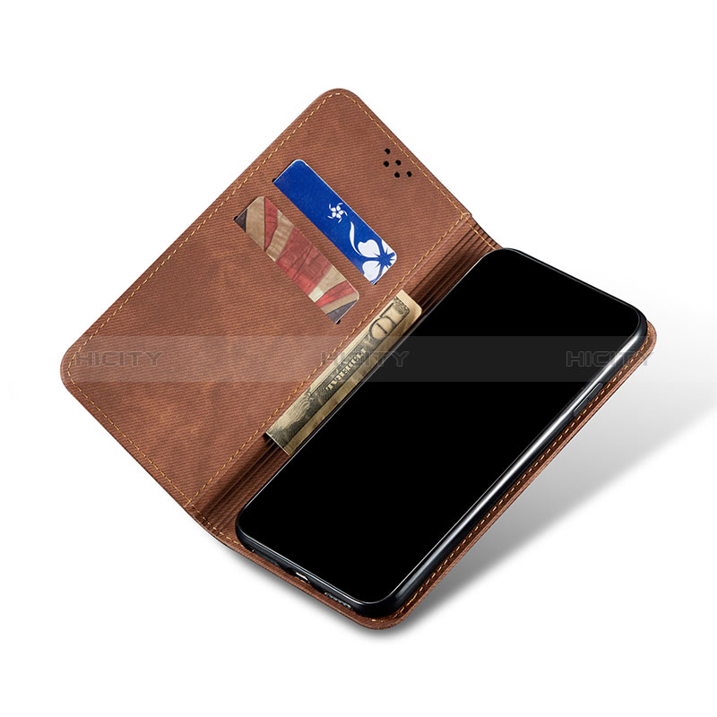 Funda de pano Cartera con Soporte B01S para Vivo Y11s