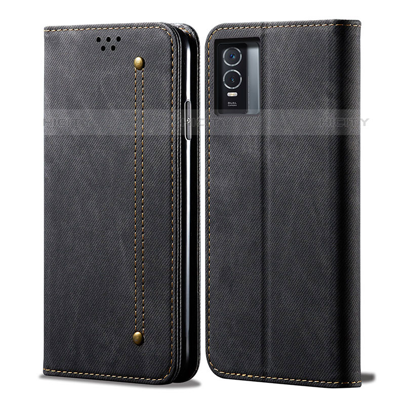 Funda de pano Cartera con Soporte B01S para Vivo Y74s 5G