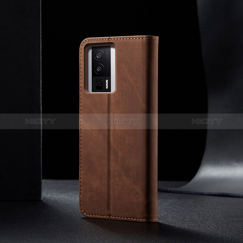 Funda de pano Cartera con Soporte B01S para Xiaomi Poco F5 Pro 5G