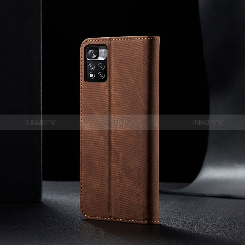 Funda de pano Cartera con Soporte B01S para Xiaomi Poco M4 Pro 5G