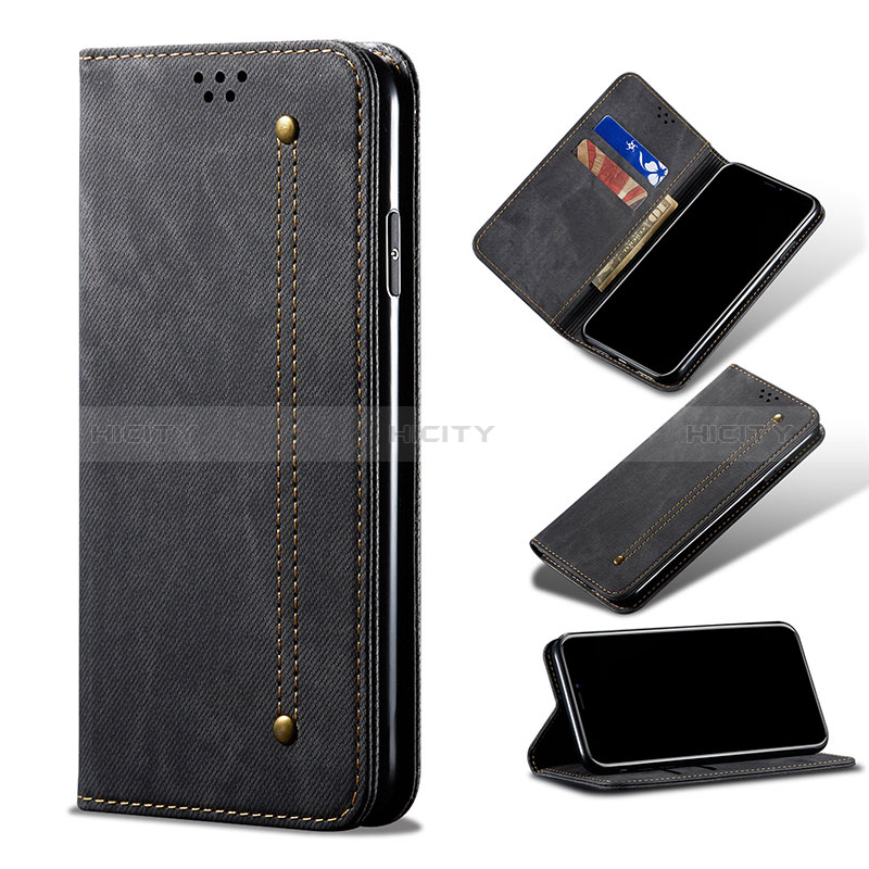 Funda de pano Cartera con Soporte B01S para Xiaomi Redmi 10X Pro 5G