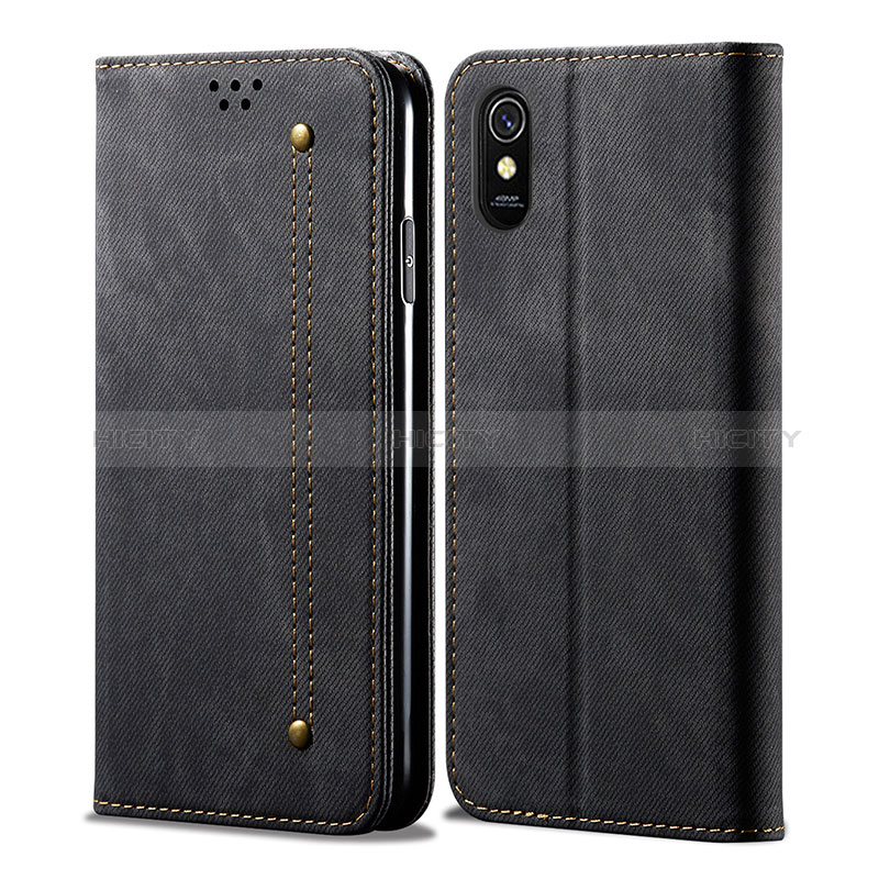 Funda de pano Cartera con Soporte B01S para Xiaomi Redmi 9A