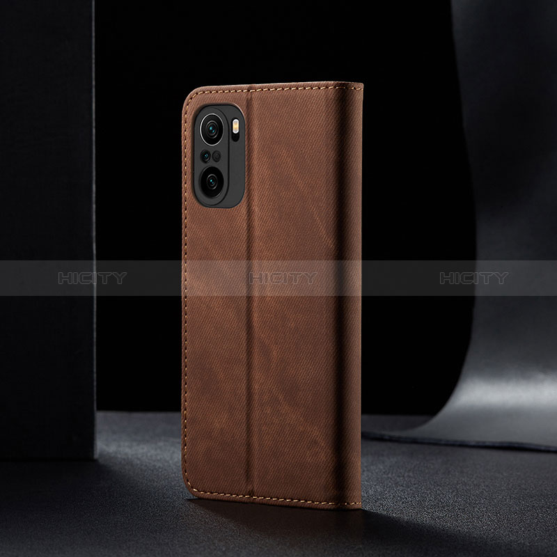 Funda de pano Cartera con Soporte B01S para Xiaomi Redmi K40 5G