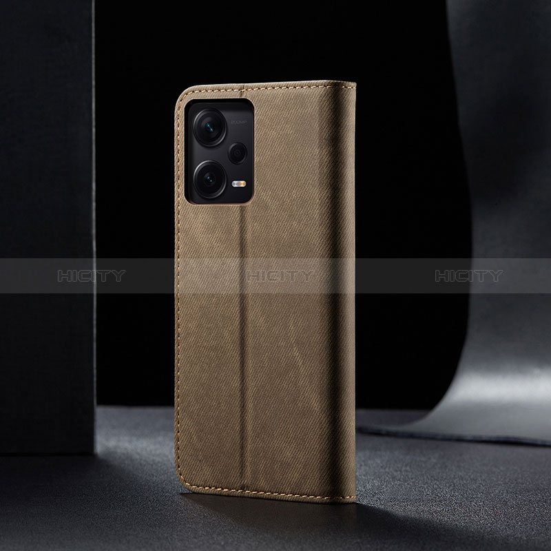 Funda de pano Cartera con Soporte B01S para Xiaomi Redmi Note 12 Pro+ Plus 5G