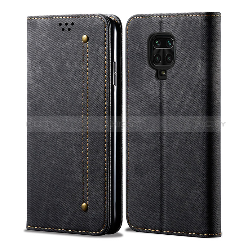 Funda de pano Cartera con Soporte B01S para Xiaomi Redmi Note 9 Pro Max